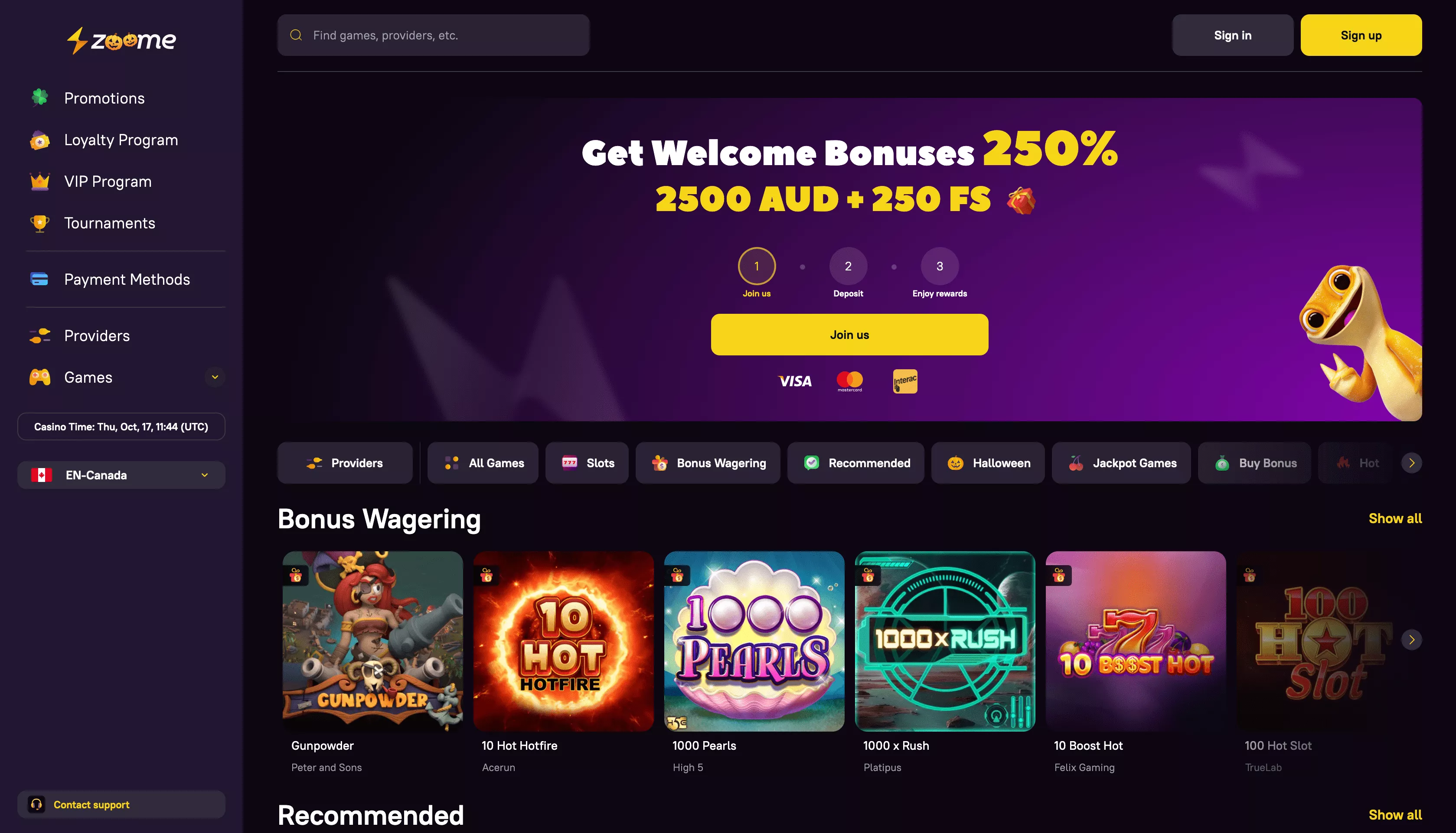 Zoome Casino
